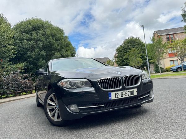 BMW 5-Series Saloon, Diesel, 2012, Black