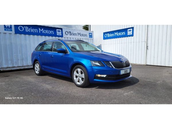 Skoda Octavia Estate, Petrol, 2020, Blue