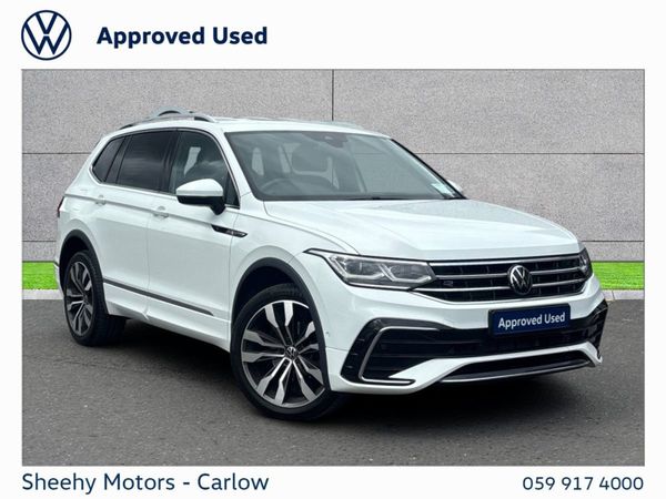 Volkswagen Tiguan Allspace SUV, Diesel, 2022, White