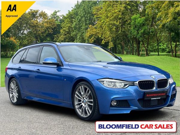 BMW 3-Series Estate, Diesel, 2018, Blue