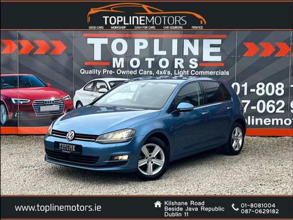 Volkswagen Golf Hatchback, Petrol, 2015, Blue