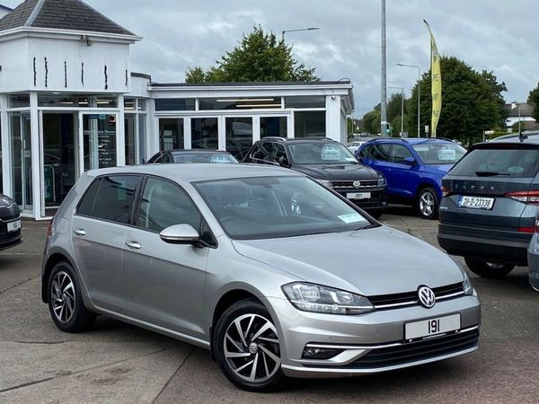 Volkswagen Golf Hatchback, Diesel, 2019, Silver