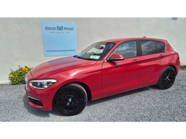 BMW 1-Series Hatchback, Diesel, 2017, Red