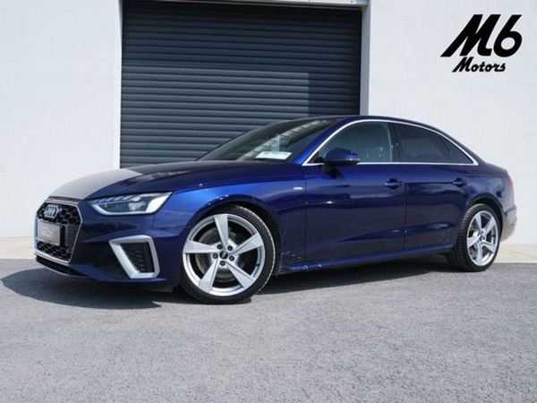Audi A4 Saloon, Diesel, 2022, Blue