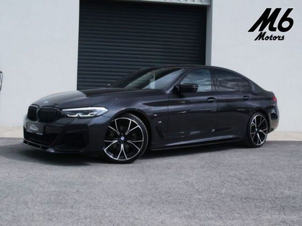 BMW 5-Series Saloon, Hybrid, 2022, Grey
