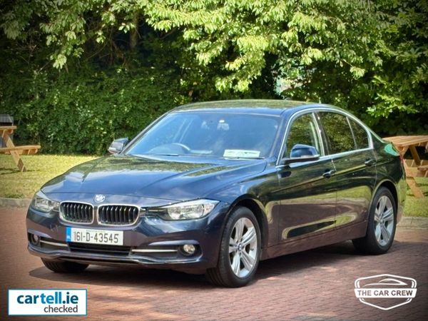 BMW 3-Series Saloon, Diesel, 2016, Blue