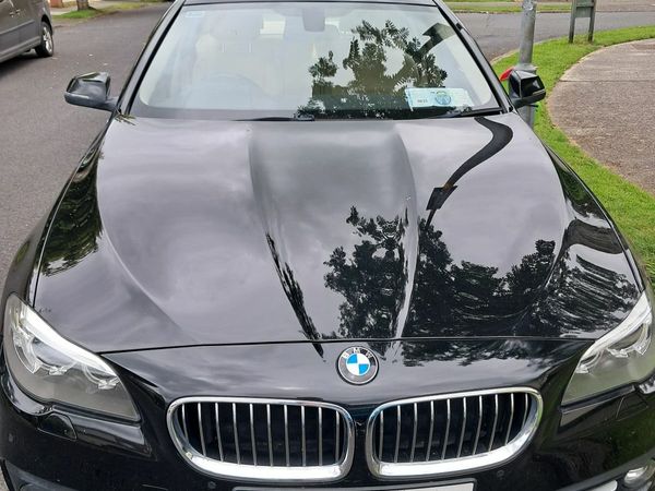 BMW 5-Series Saloon, Diesel, 2013, Black