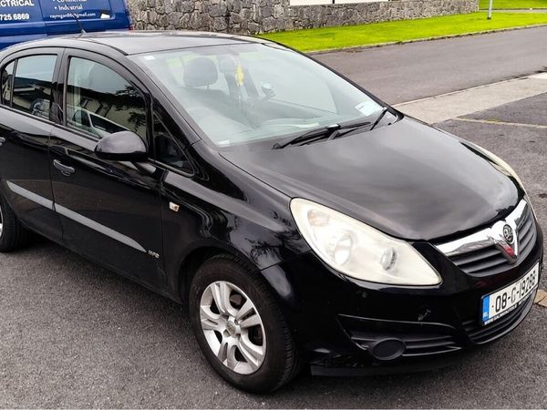 Vauxhall Corsa Hatchback, Diesel, 2008, Black
