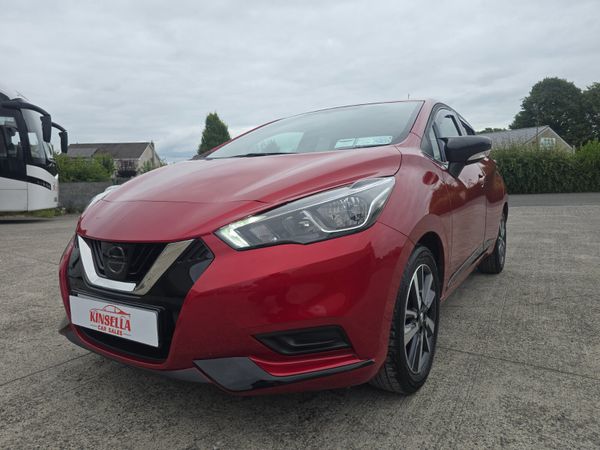 Nissan Micra Hatchback, Petrol, 2018, Red