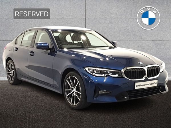 BMW 3-Series Saloon, Petrol Plug-in Hybrid, 2021, Blue
