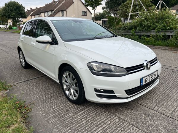 Volkswagen Golf Hatchback, Petrol, 2016, White