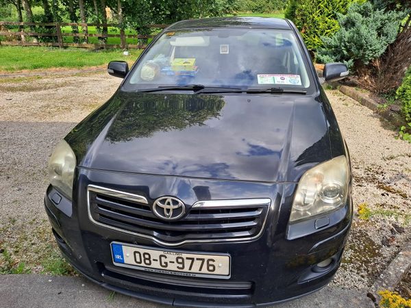 Toyota Avensis Saloon, Diesel, 2008, Black