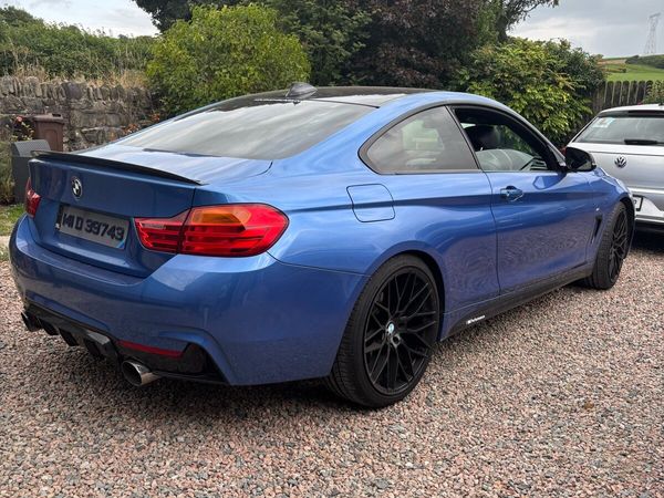 BMW 4-Series Coupe, Diesel, 2014, Blue