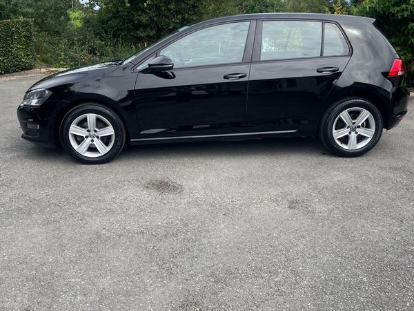 Volkswagen Golf Hatchback, Diesel, 2014, Black