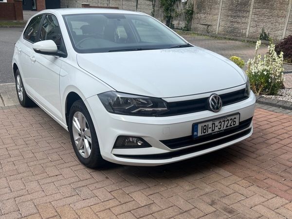 Volkswagen Polo Hatchback, Petrol, 2018, White