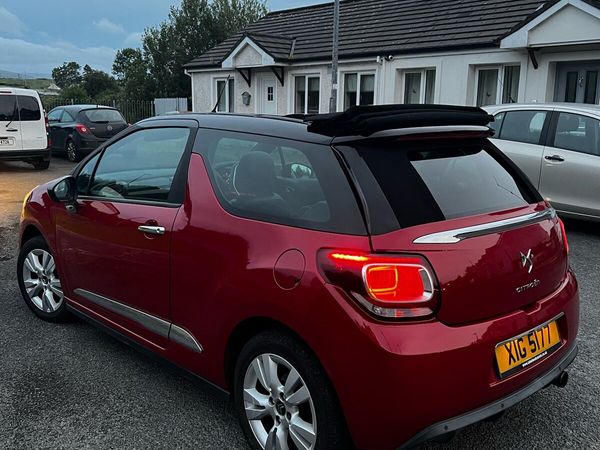 Citroen DS 3 Convertible, Petrol, 2013, Red