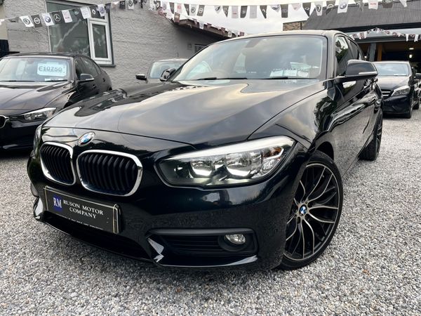 BMW 1-Series Hatchback, Diesel, 2017, Black