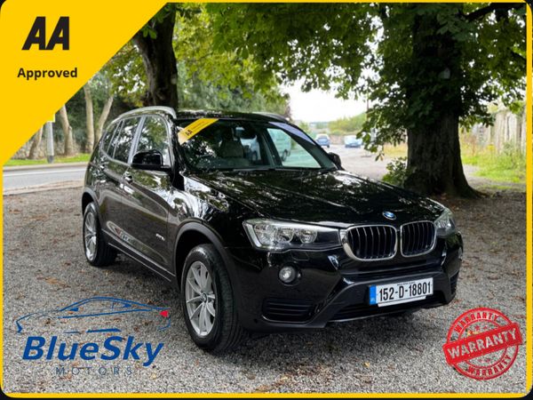 BMW X3 SUV, Diesel, 2015, Black