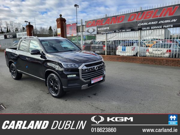 KGM Musso Pick Up, Diesel, 2025, Black