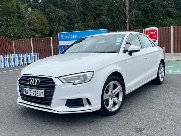 Audi A3 Saloon, Petrol, 2018, White