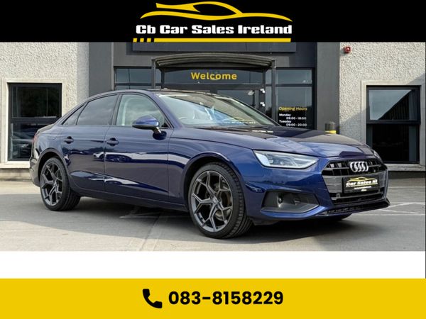 Audi A4 Saloon, Diesel, 2021, Blue