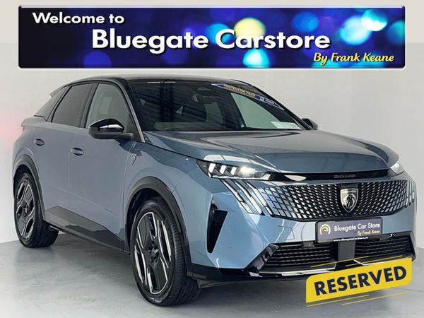 Peugeot 3008 SUV, Electric, 2024, Blue