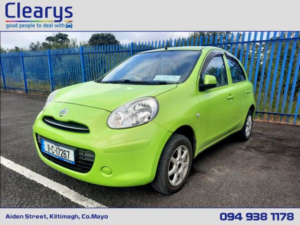 Nissan Micra Hatchback, Petrol, 2011, Green