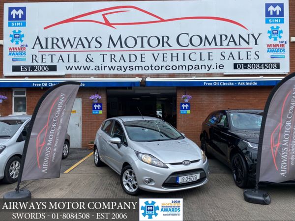 Ford Fiesta Hatchback, Petrol, 2012, Silver