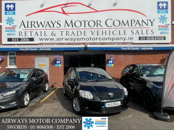 Toyota Auris Hatchback, Petrol, 2009, Black