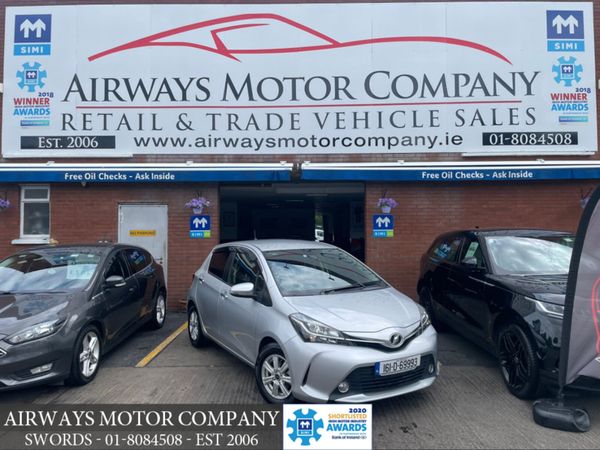 Toyota Yaris Hatchback, Petrol, 2016, Silver
