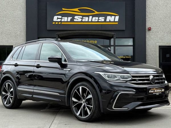 Volkswagen Tiguan SUV, Diesel, 2021, Black