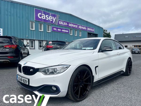 BMW 4-Series Coupe, Diesel, 2014, White