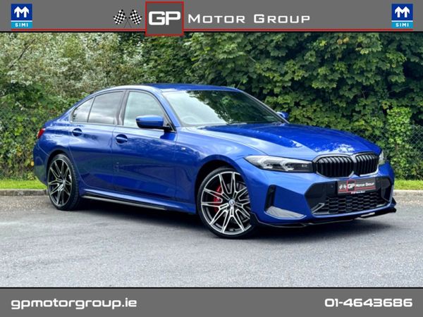 BMW 3-Series Saloon, Petrol Plug-in Hybrid, 2024, Blue