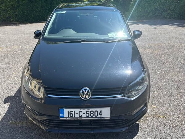 Volkswagen Polo Hatchback, Petrol, 2016, Black