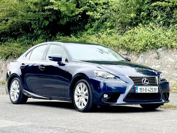 Lexus IS Saloon, Petrol Hybrid, 2015, Blue