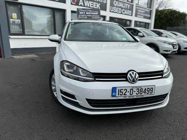 Volkswagen Golf Estate, Petrol, 2015, White
