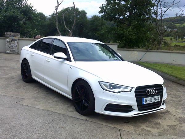 Audi A6 Saloon, Diesel, 2014, White