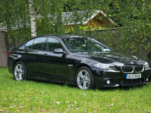 BMW 5-Series Saloon, Diesel, 2015, Black