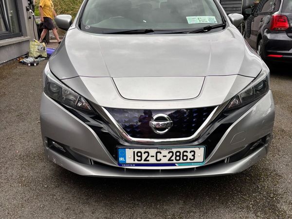 Nissan Leaf Hatchback, Electric, 2019, Grey