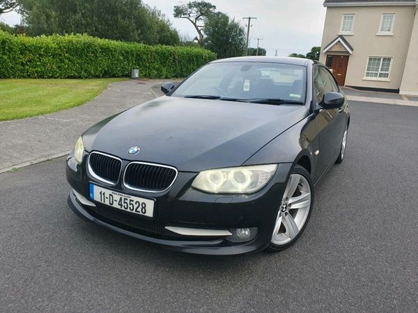 BMW 3-Series Coupe, Diesel, 2011, Black
