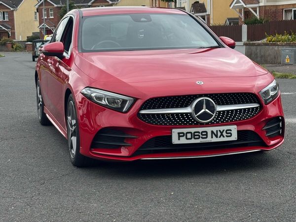 Mercedes-Benz A-Class Hatchback, Diesel, 2019, Red