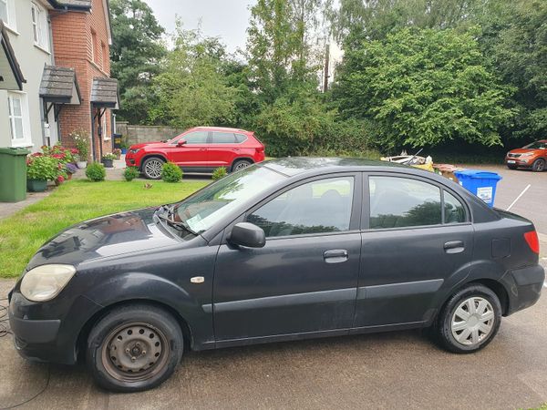 Kia Rio Saloon, Petrol, 2007, Black