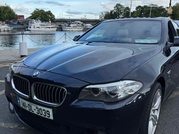BMW 5-Series Saloon, Diesel, 2014, Black
