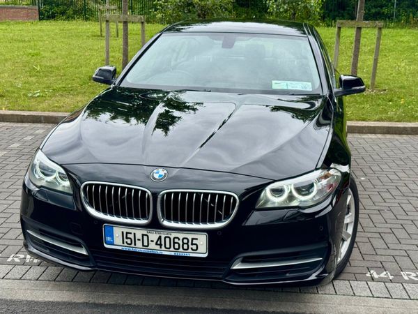 BMW 5-Series Saloon, Diesel, 2015, Black