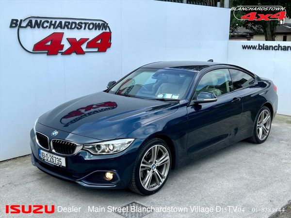 BMW 4-Series Coupe, Diesel, 2016, Blue