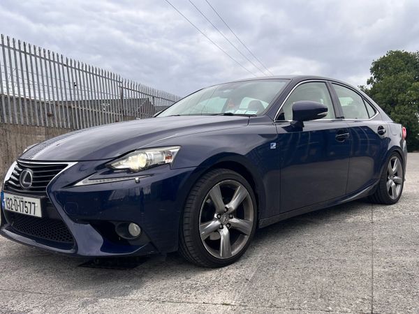 Lexus IS Saloon, Petrol Hybrid, 2013, Blue