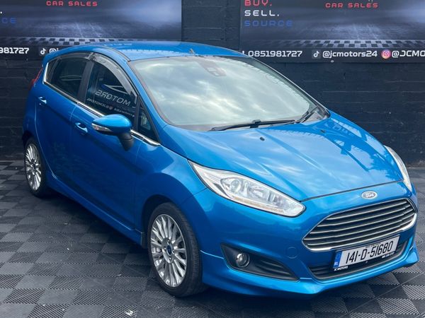 Ford Fiesta Hatchback, Petrol, 2014, Blue