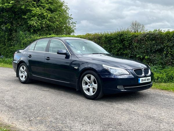 BMW 5-Series Saloon, Diesel, 2009, Blue