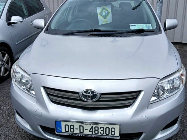 Toyota Corolla Saloon, Petrol, 2008, Silver