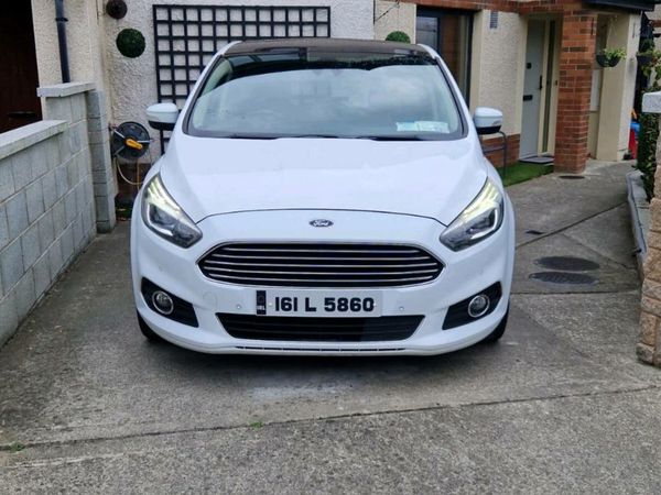 Ford S-Max MPV, Diesel, 2016, White